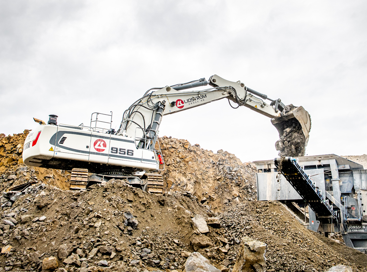 Maskinpark LIEBHERR 956